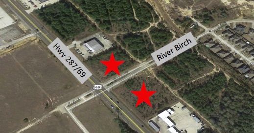 Lot 1 (North) Hwy 69 @ River Birch: Hwy 69 @ River Birch N, Lumberton, TX 77657